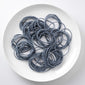 Simple small loop thin high elastic hair rope
