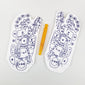 Massage Relieve Tired Feet Socks Acupressure Foot Massager Reflexology Socks Foot Point Sock Foot Point Tool Physiotherapy Sock