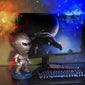 Mecha Samurai Projector Light - Regular Models, Inspired By The Unique Mecha Samurai Shape, It Can Project Cool Light And Shadow To Light Up The Atmosphere Of The Space