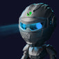 Mecha Samurai Projector Light - Regular Models, Inspired By The Unique Mecha Samurai Shape, It Can Project Cool Light And Shadow To Light Up The Atmosphere Of The Space