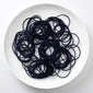 Simple small loop thin high elastic hair rope