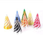 3D Printed Spiral Cone Pyramid Passthrough Sculpture Pass Through Pyramid Toy Mini Vortex Thread illusion Cone Spiral Ornament