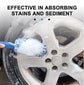 SEAMETAL Car Wheel Tire Rim Cleaning Brush Portable Plush Car Wheel Hub Brush Washing Tool Car Detailing Care Dust Removal Brush