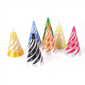 3D Printed Spiral Cone Pyramid Passthrough Sculpture Pass Through Pyramid Toy Mini Vortex Thread illusion Cone Spiral Ornament