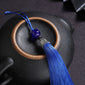 10Pcs Tassels Silky Handmade Soft Tassels Jade Bead Tassels DIY Craft Jewelry Car Key Chain Decor Pendants Smooth Fringe Trim