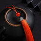 10Pcs Tassels Silky Handmade Soft Tassels Jade Bead Tassels DIY Craft Jewelry Car Key Chain Decor Pendants Smooth Fringe Trim