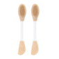 Karsyngirl 2/5Pcs Double Head Silicone Face Mask Brushes Facial Pore Cleaner Brush Mud Film Applicator Women Cleaning Tools
