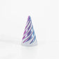 3D Printed Spiral Cone Pyramid Passthrough Sculpture Pass Through Pyramid Toy Mini Vortex Thread illusion Cone Spiral Ornament