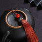 10Pcs Tassels Silky Handmade Soft Tassels Jade Bead Tassels DIY Craft Jewelry Car Key Chain Decor Pendants Smooth Fringe Trim