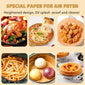 50/100Pcs Air Fryer Disposable Paper Non-Stick Airfryer Baking Papers Round Air-Fryer Paper Liners Paper Kitchen Accessories