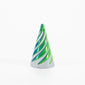 3D Printed Spiral Cone Pyramid Passthrough Sculpture Pass Through Pyramid Toy Mini Vortex Thread illusion Cone Spiral Ornament