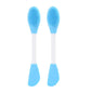 Karsyngirl 2/5Pcs Double Head Silicone Face Mask Brushes Facial Pore Cleaner Brush Mud Film Applicator Women Cleaning Tools