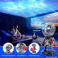 Mecha Samurai Projector Light - Regular Models, Inspired By The Unique Mecha Samurai Shape, It Can Project Cool Light And Shadow To Light Up The Atmosphere Of The Space